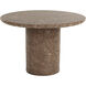 Riva 43 X 30 inch Brown Outdoor Dining Table